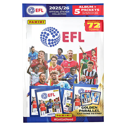 Panini EFL 2025/26 Sticker Collection Starter Pack