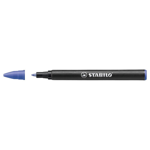 STABILO EASYoriginal Handwriting Rollerball Pen Blue Refill Cartridges (6 Pack)
