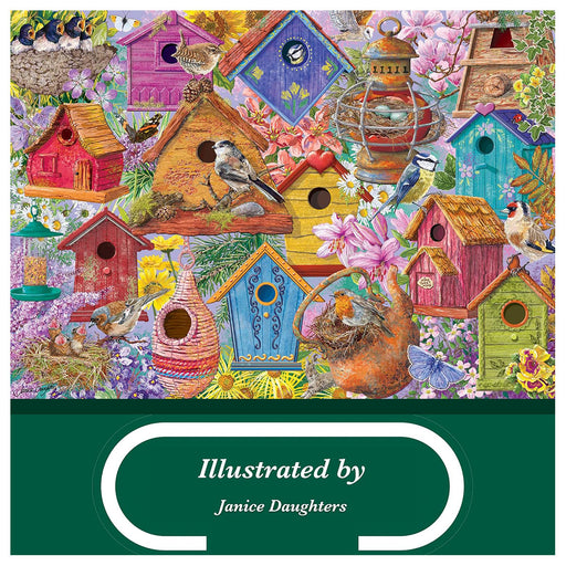 Falcon de luxe Bird Nest Village 1000 Piece Jigsaw Puzzle