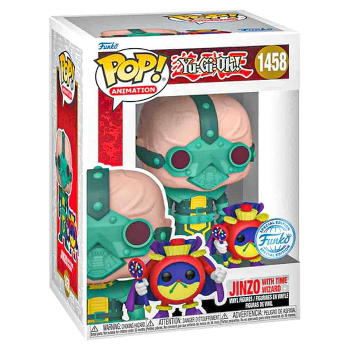 Funko Pop! Animation: Yu-Gi-Oh!: Jinzo with Time Wizard Vinyl Figures #1458
