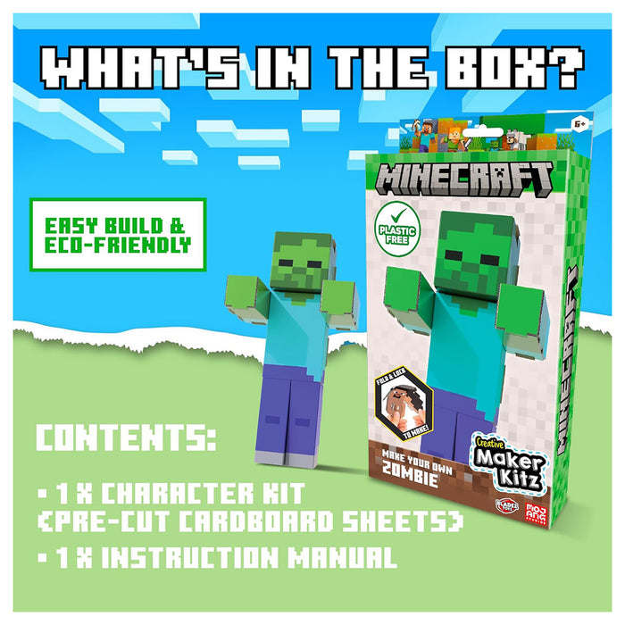 Minecraft Make Your Own Zombie Kit