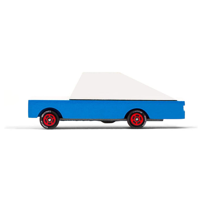 CandyLab Candycar Blue Racer Wooden Vehicle