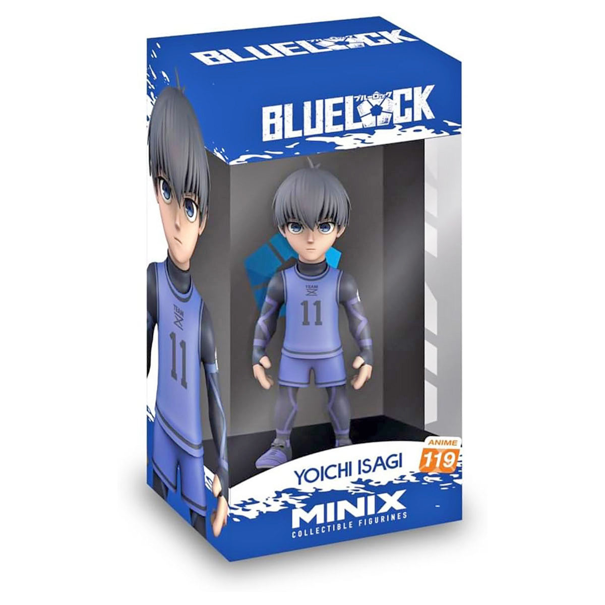 Minix Blue Lock Yoichi Isagi Collectible 12cm Figurine. — Booghe