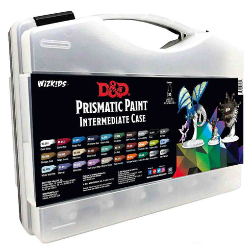 Wizkids D&D Prismatic Paint Intermediate Case with 30 Colours