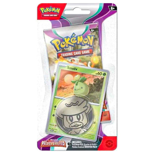 Pokémon TCG: Scarlet & Violet 2: Paldea Evolved Checklane Blister (styles vary)