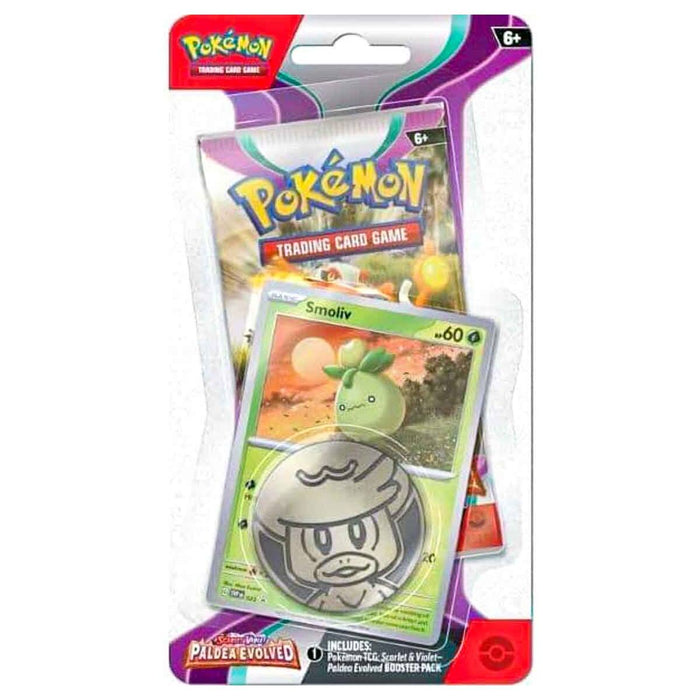 Pokémon TCG: Scarlet & Violet 2: Paldea Evolved Checklane Blister (styles vary)