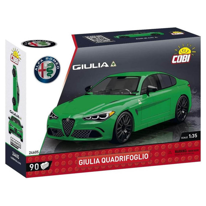 COBI Alfa Romeo Green Gulia Quadrifoglio Building Set