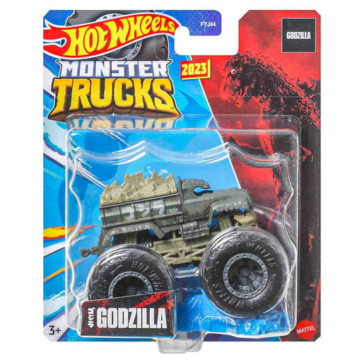 Hot Wheels Monster Trucks 2023: Godzilla Vehicle