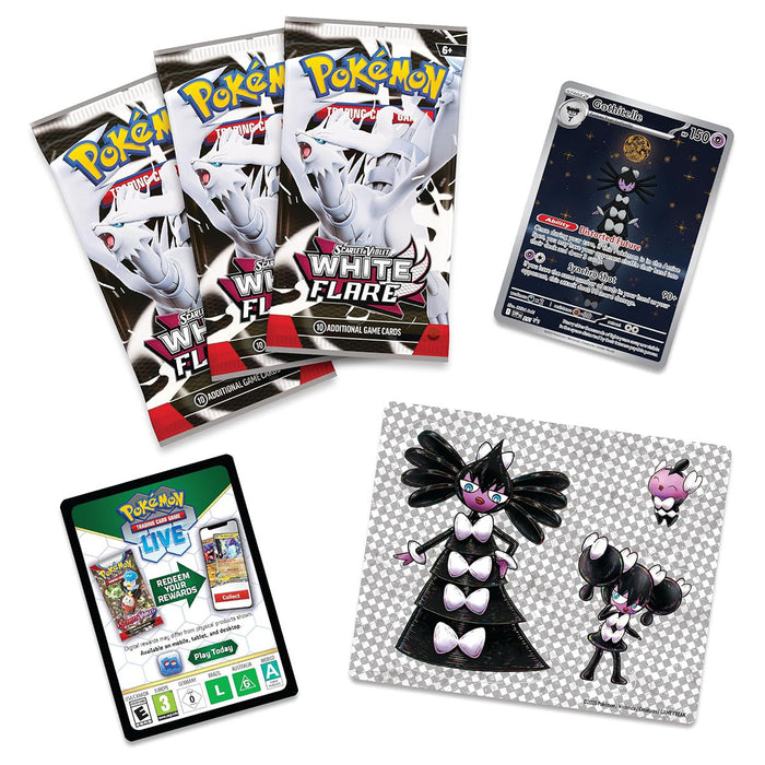 Pokémon TCG Scarlet & Violet 10.5 White Flare Tech Sticker Collection: Gothitelle