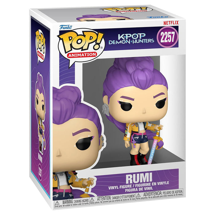 Funko Pop! Animation: K-POP Demon Hunters: Rumi Vinyl Figure #2257