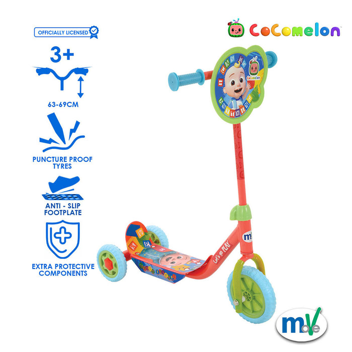 CoComelon Deluxe Tri Scooter MV Sports