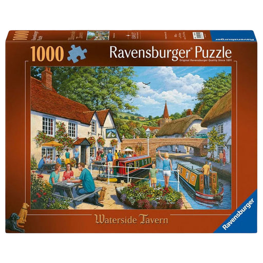 Ravensburger Waterside Tavern 1000 Piece Jigsaw Puzzle