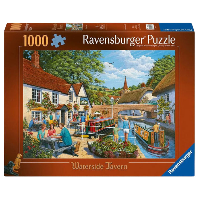 Ravensburger Waterside Tavern 1000 Piece Jigsaw Puzzle
