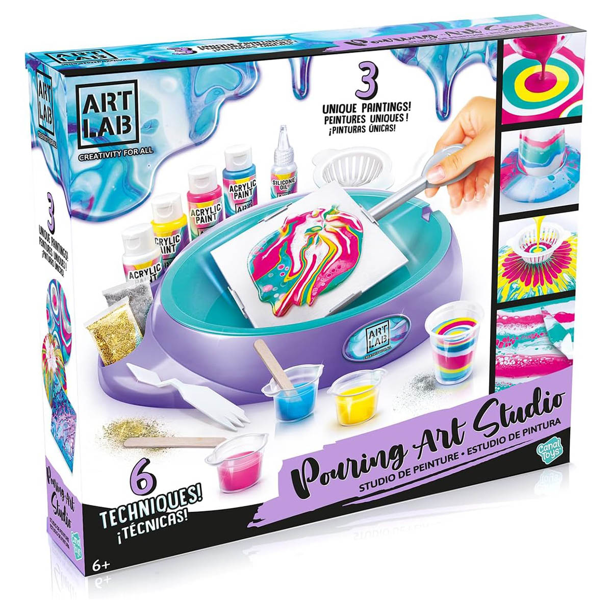 Art Lab Pouring Art Studio Set — Booghe