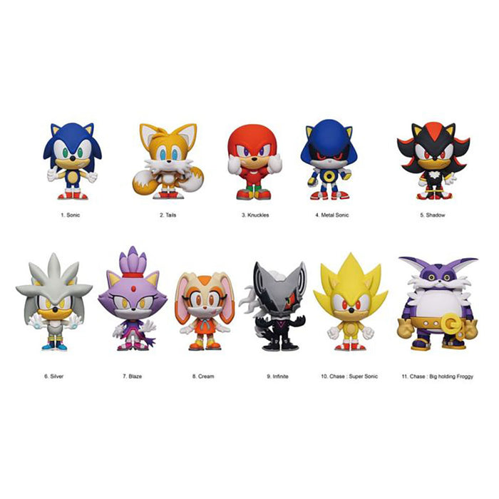 Sonic the Hedgehog Series 2 Figural Bag Clip (styles vary)