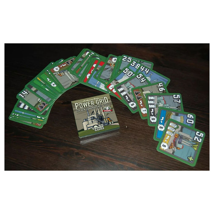Power Grid: The New Power Plant Cards Set 1 Recharged Version Game Expansion