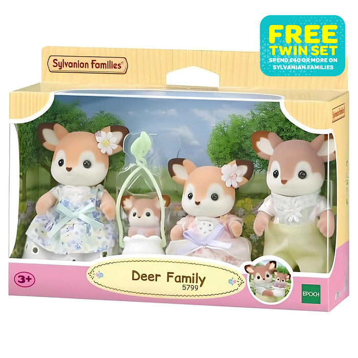 Sylvanian Families Deer Family Figures (4 Pack)
