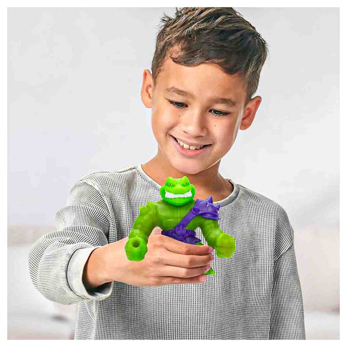 Heroes of Goo Jit Zu Stretch Strikers Rock Jaw Stretch Figure