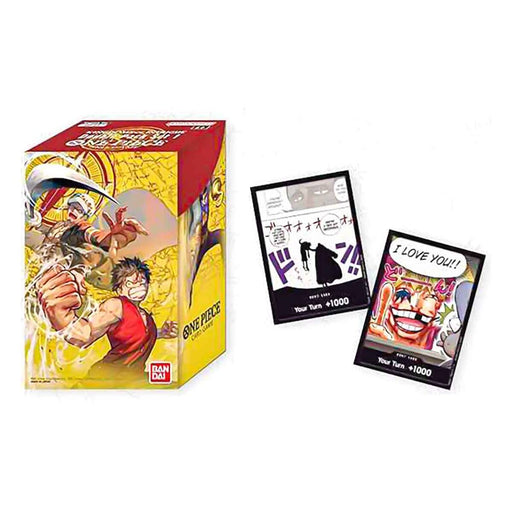 One Piece: Kingdoms of Intrigue Card Game Booster Pack Double Pack Set Vol.1 (DP-01)