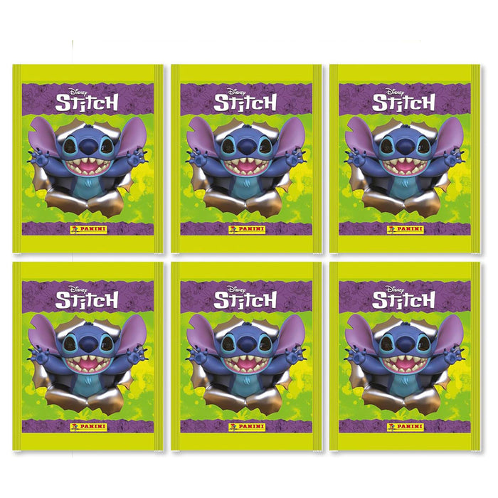 Panini Disney Stitch Sticker Collection Multipack (6 Packs)
