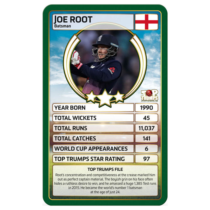 World Cricket Stars Top Trumps Card Game