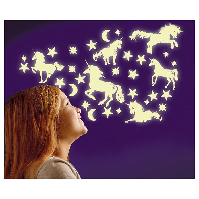 Glow Glitter Unicorns Set