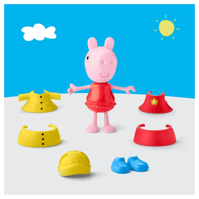 Peppa Pig Rainy Day Dress-Up Figure