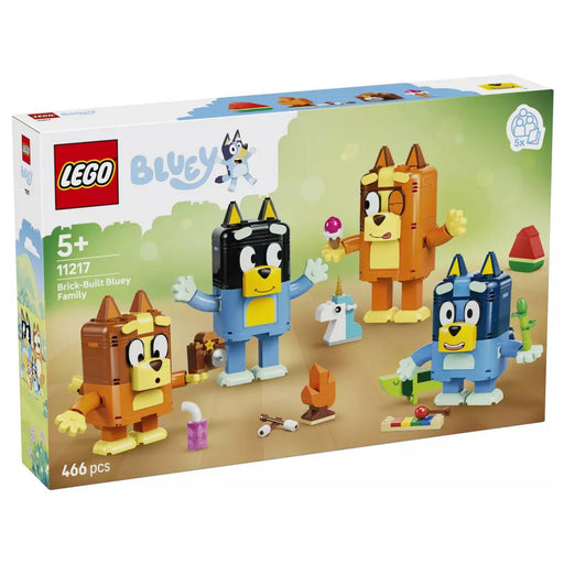 LEGO Bluey Brick-Built Bluey Family Building Set