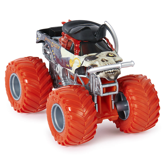 Monster Jam EL Toro Vs Pirate Curse 1:64 Die-cast Vehicles (2 Pack)