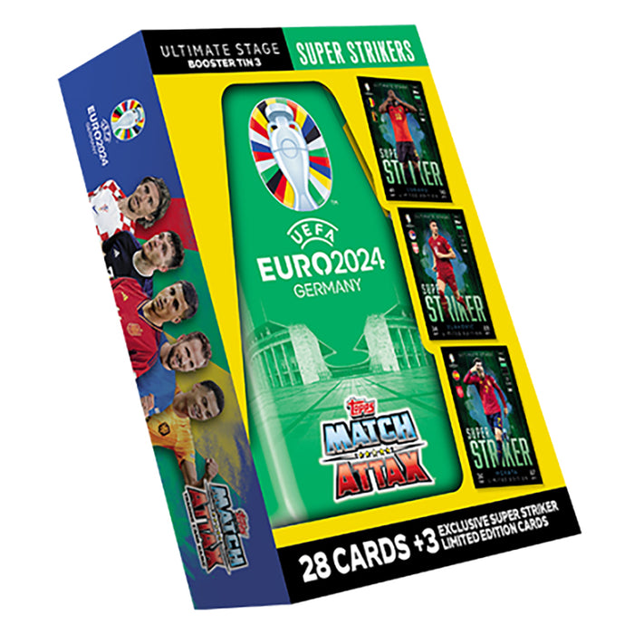Topps Match Attax EURO 2024 - Super Strikers Booster Tin