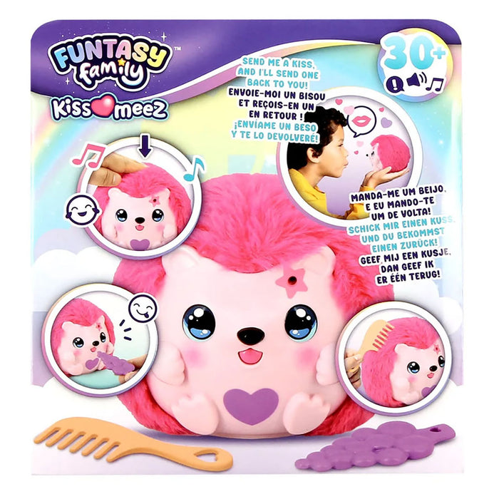 Funtasy Family Kiss Meez Hedgehog Interactive Pet 