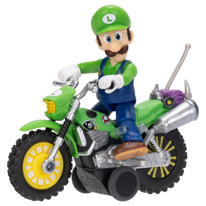 The Super Mario Galaxy Movie: Luigi with Pull Back Racer Set