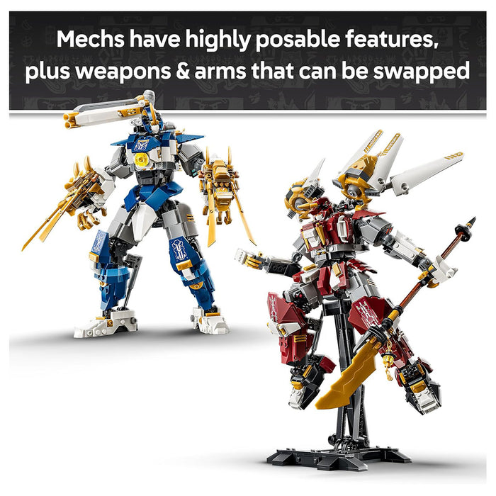 LEGO Ninjago Legends: The Twin Titan Mechs Building Set