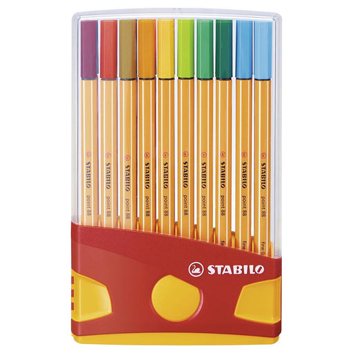 STABILO point 88 fineliner ColorParade Pens (20 Pack)