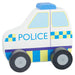 Orange Tree Toys Wooden Police Car