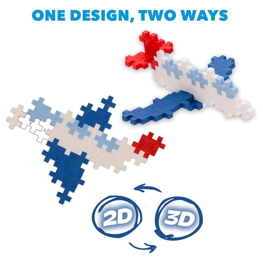 Plus-Plus Puzzle by Number Transportation Activity Pad