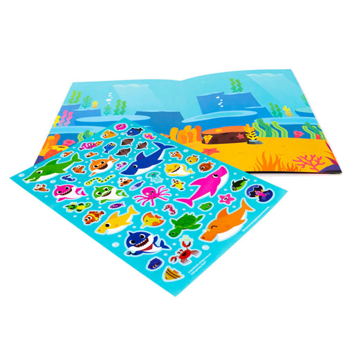 Baby Shark Make-a-Scene Stickers Book