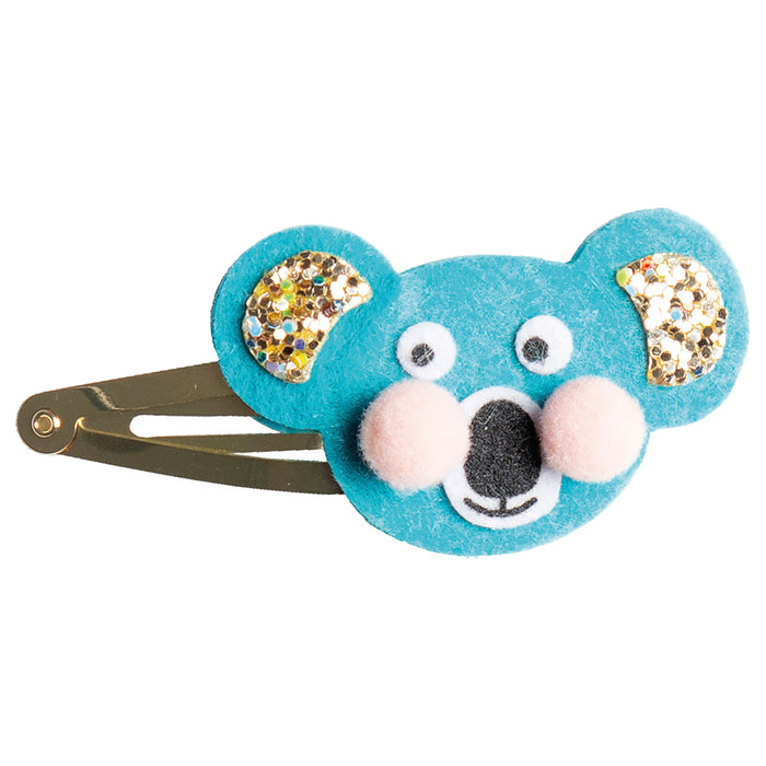 Janod 6 Glittery Animal Hairclips to Make Kit