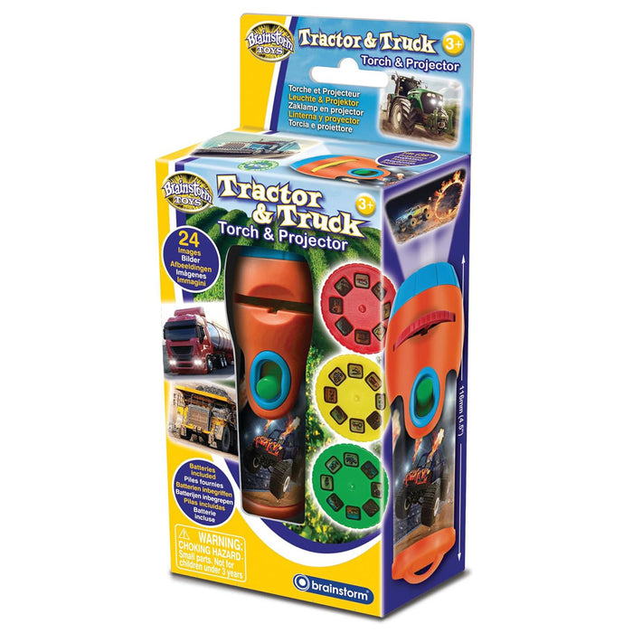 Brainstorm Tractor & Truck Torch & Projector
