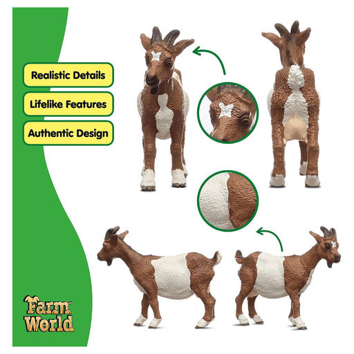 Schleich Farm World Goat Figure