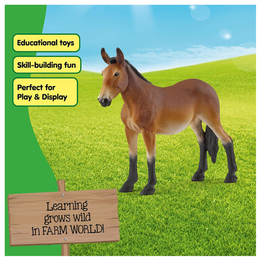 Schleich Farm World Mule Figure