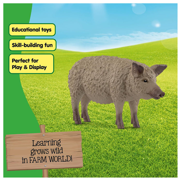 Schleich Farm World Mangalica Pig Figure