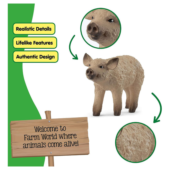 Schleich Farm World Mangalica Piglet Figure
