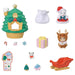 Sylvanian Families Baby Santa's Christmas Tree House Playset