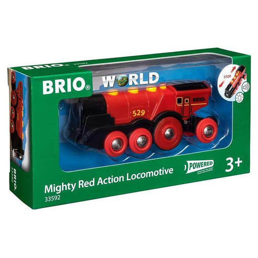BRIO World Mighty Red Action Locomotive