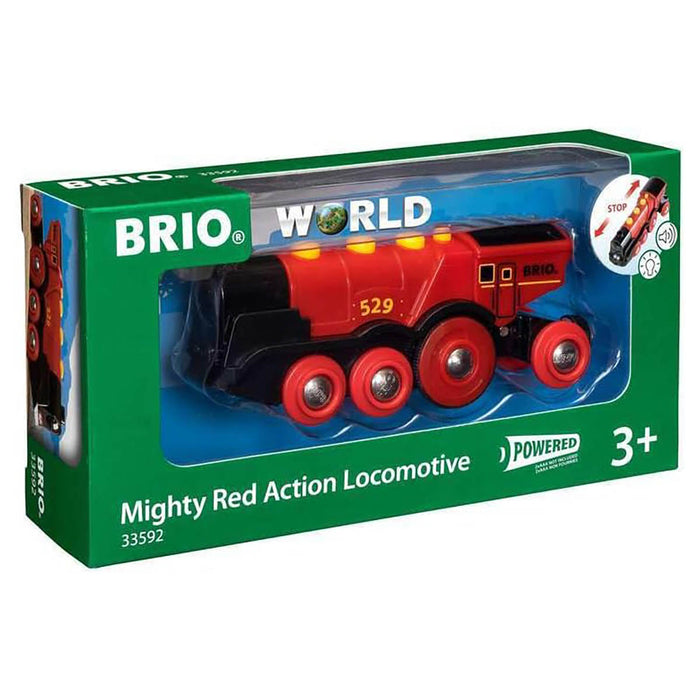BRIO World Mighty Red Action Locomotive