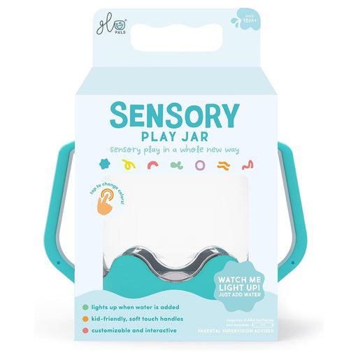 Glo Pals Sensory Play Jar Frost Blue