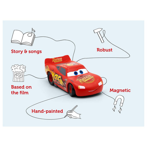 Tonies Toniebox Disney Cars: Lightning McQueen Audio Figure