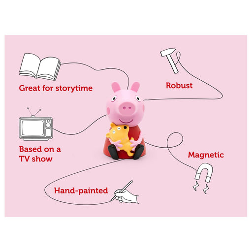 Tonies Toniebox Peppa Pig: On the Road with Peppa Audio Figure