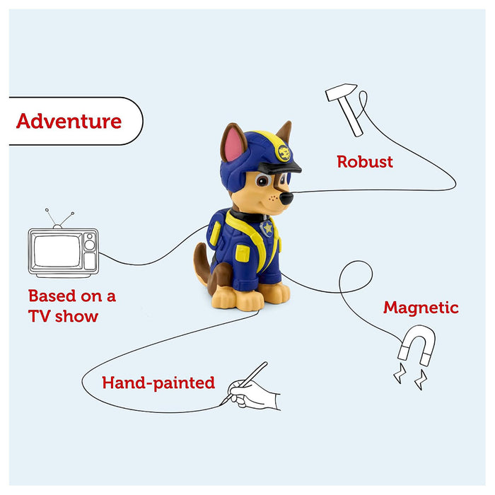 Tonies Toniebox PAW Patrol Jungle Pups: Chase Audio Figure